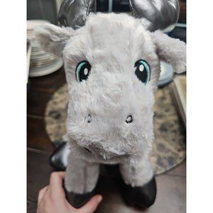 Build A Bear Gray Gust Moose 14" Plush Stuffed Animal Soft